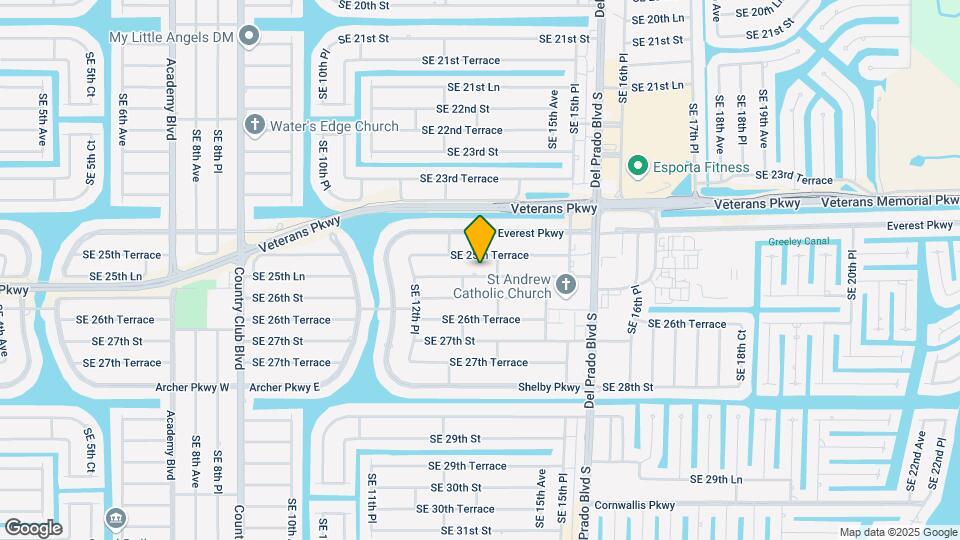 1313 SE 25th Ln Map and Location Details