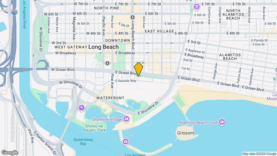 388 E Ocean Blvd Map and Location Details