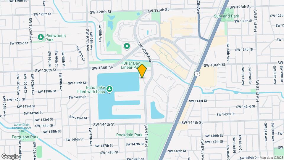 13724 SW 92nd Ct Map and Location Details