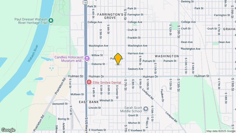 1542 South Center Street, Unit 1542.5 Map and Location Details