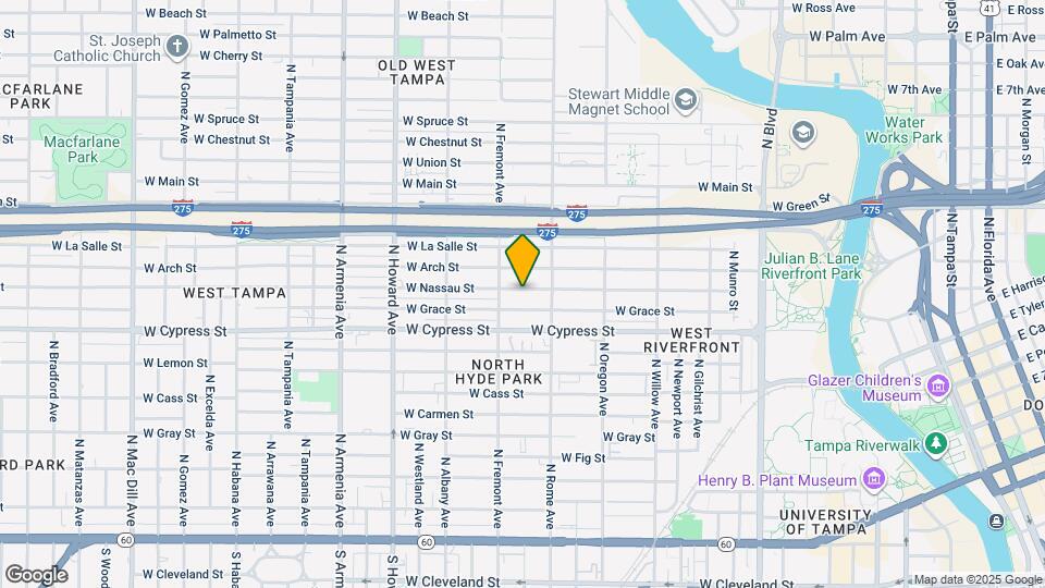 1714 W Nassau St Map and Location Details