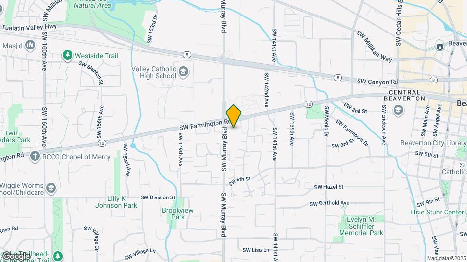 4748 SW Murray Blvd Map and Location Details