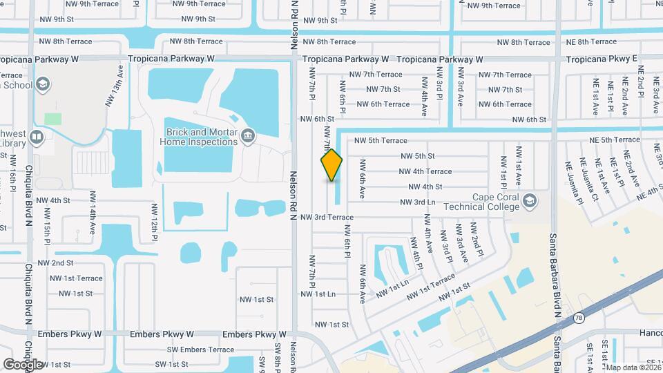 341 NW 7th Ave Map and Location Details