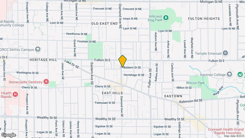 100 Diamond Ave SE Mapa y Detalles de la Ubicación