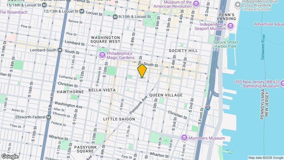 623 Fitzwater St, Unit 301 Mapa y Detalles de la Ubicación