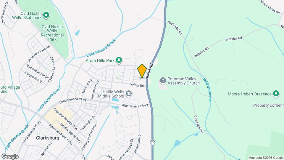 23446 Arora Hills Dr Map and Location Details