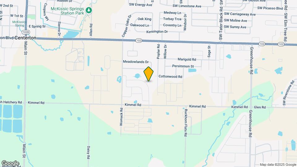 980 Lakeview Dr Map and Location Details
