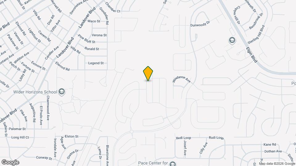 4005 Obsidian Dr Map and Location Details