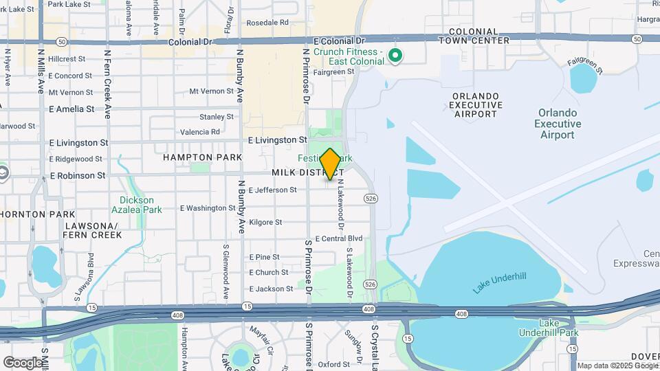 2909 E Jefferson St Map and Location Details