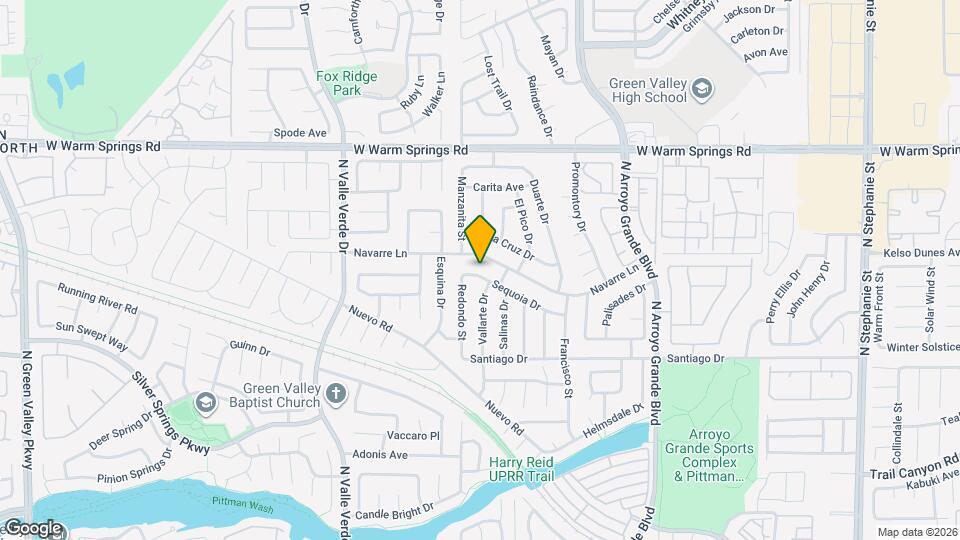 1737 Sequoia Dr Mapa y Detalles de la Ubicación
