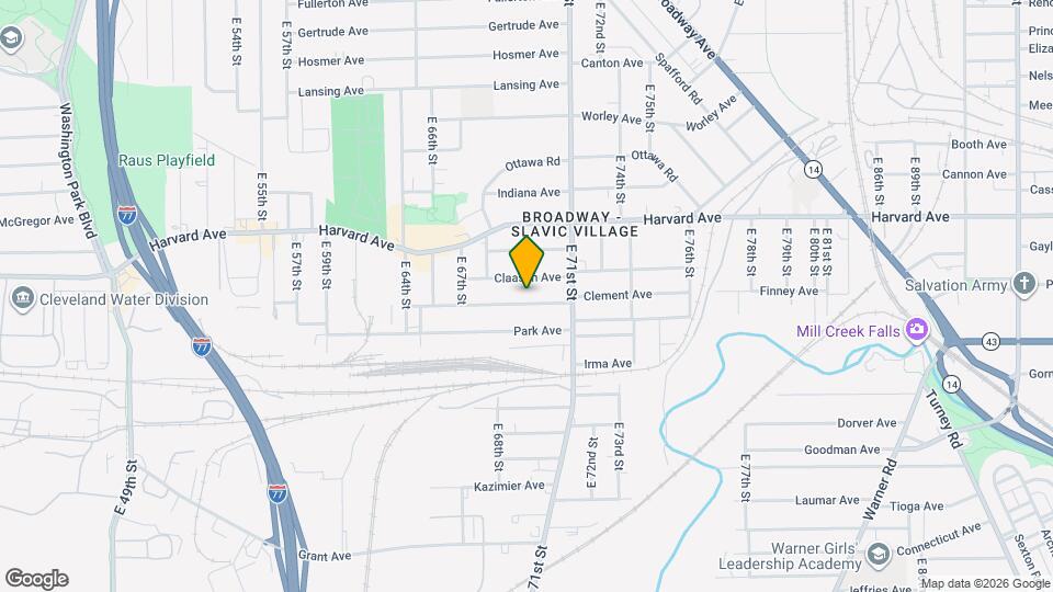 6913 Clement Ave Mapa y Detalles de la Ubicación