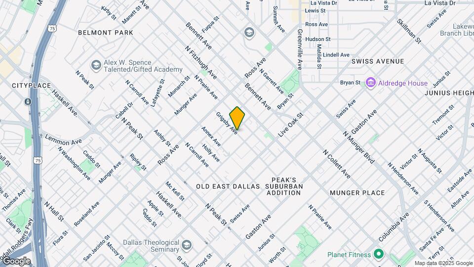 4706 Virginia Ave, Unit #3 Map and Location Details