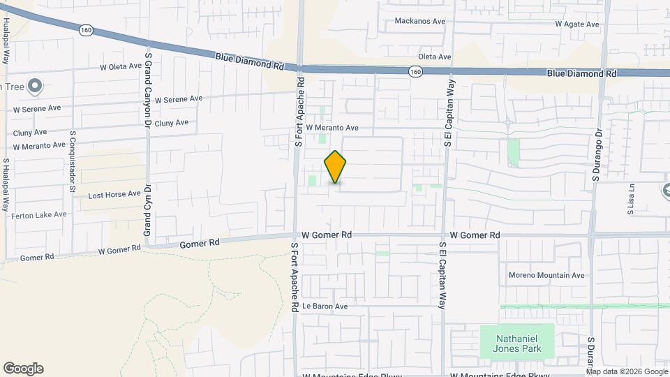 9575 Bachelors Fortune St Mapa y Detalles de la Ubicación