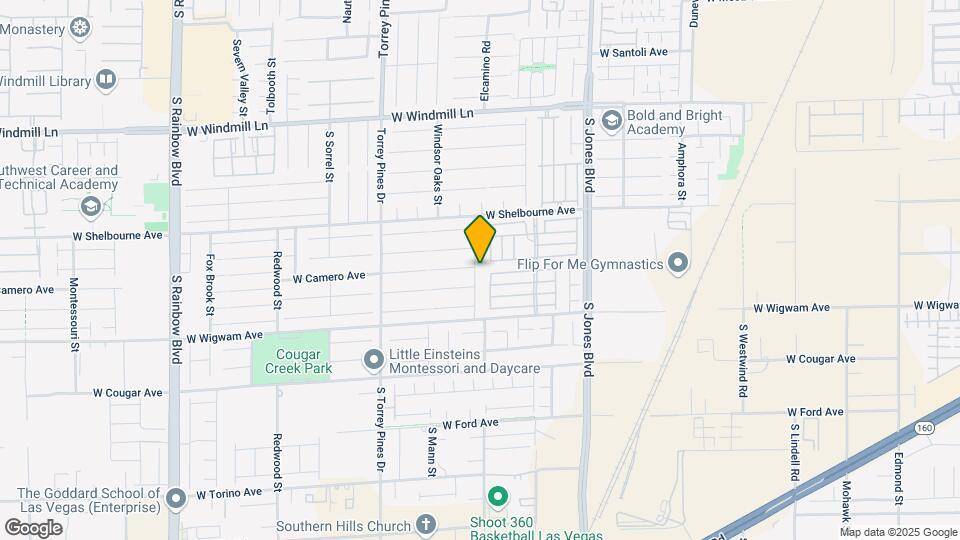 8404 Langhorne Creek St Map and Location Details