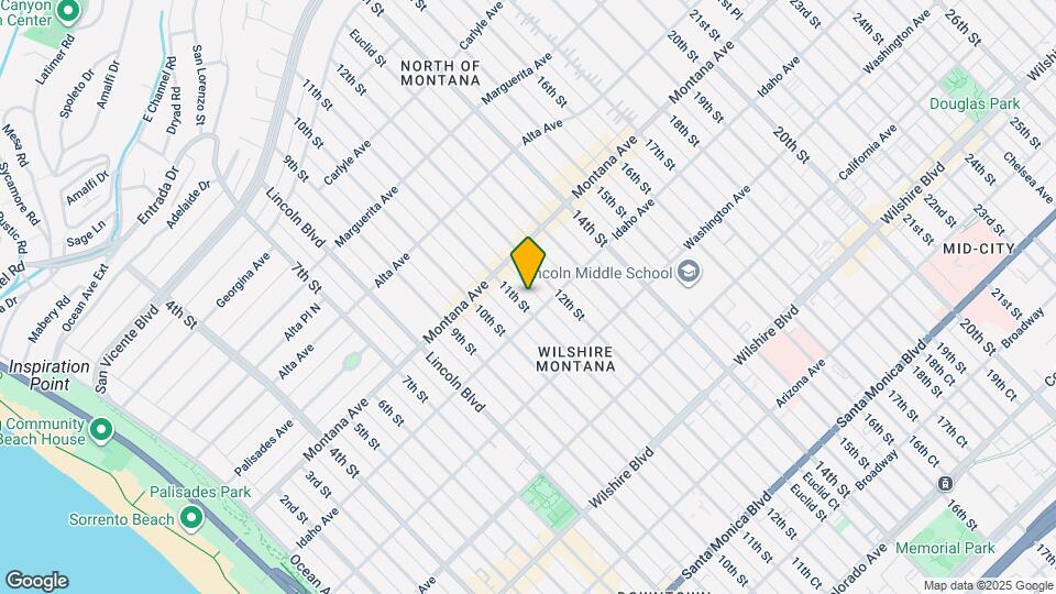 837 11th St Map and Location Details