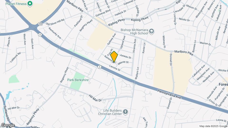 6525 Kenova St Map and Location Details