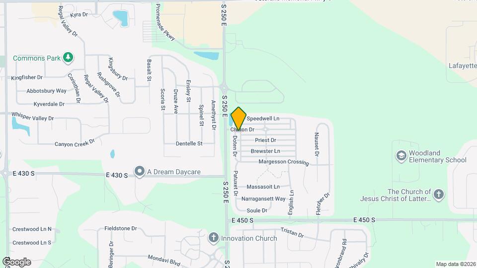 4113 Doten Dr Map and Location Details