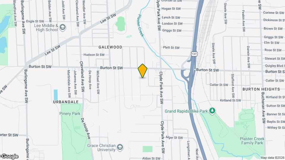 2040 Roos Ave SW, Unit B Map and Location Details