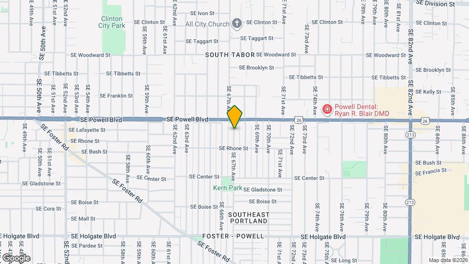 3540 SE 67th Ave Map and Location Details