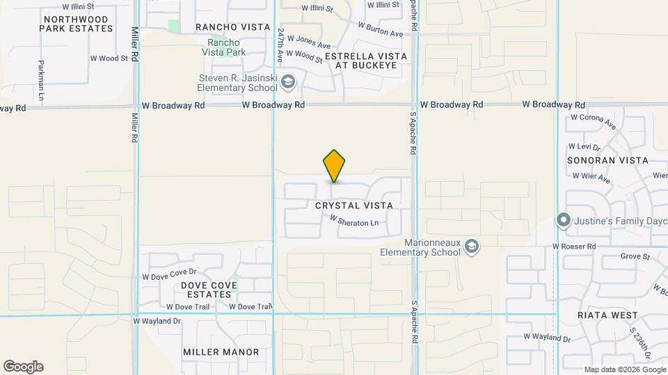 24525 W Gregory Rd Map and Location Details