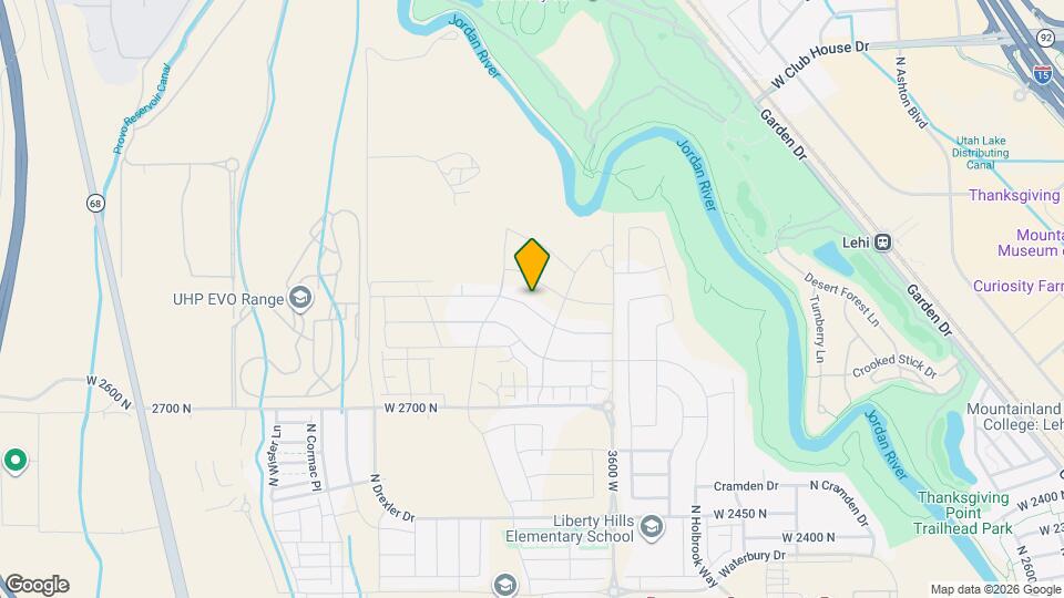 3848 Safflower Dr Map and Location Details