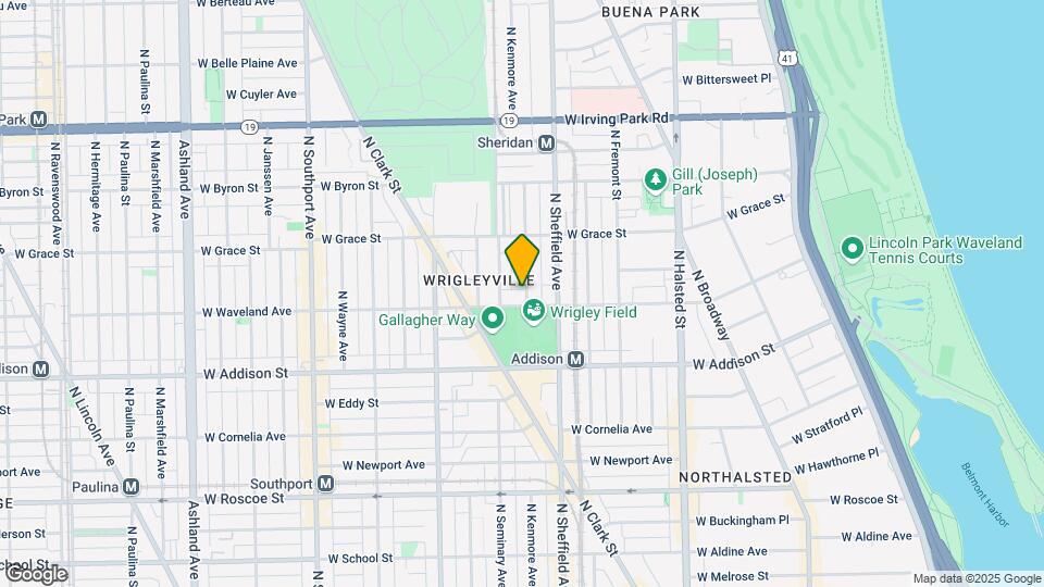 3710 N Kenmore Ave, Unit 2 Map and Location Details