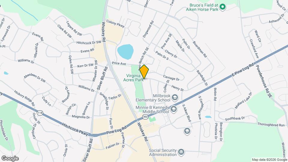 1714 Two Notch Rd SE Map and Location Details