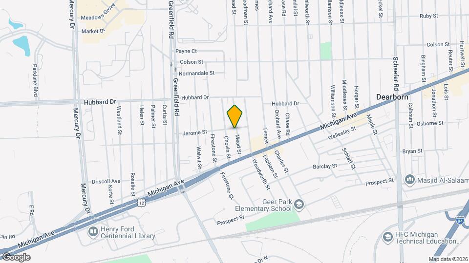 4655 Mead St Map and Location Details