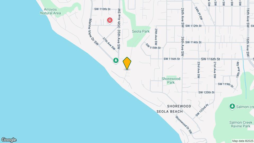 11668 Seola Beach Dr SW Map and Location Details