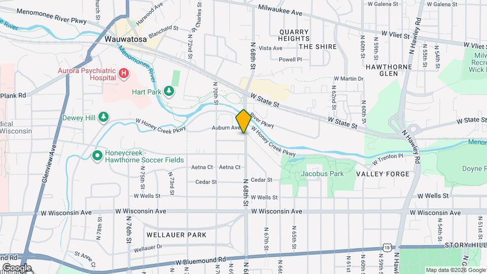 1051 N 68th St Mapa y Detalles de la Ubicación