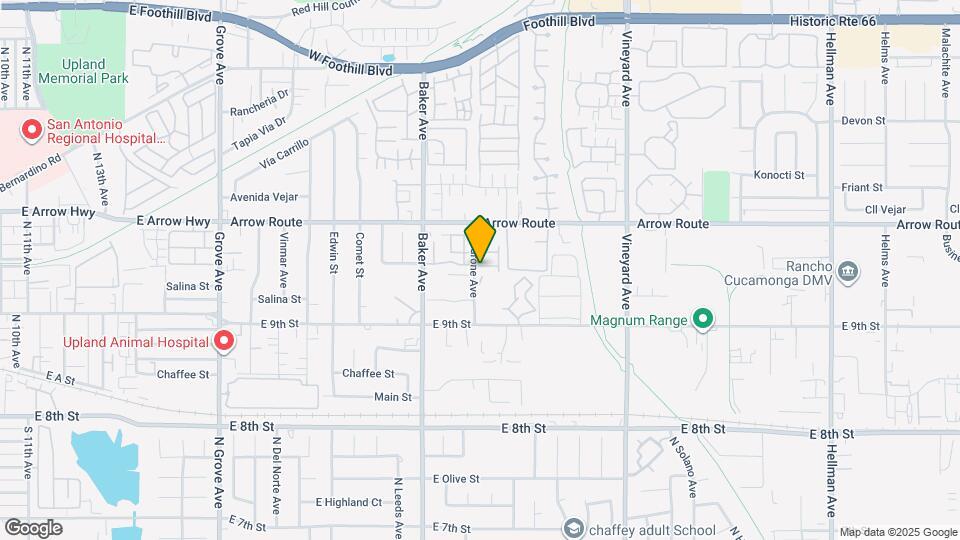 8607 Adega Dr Map and Location Details