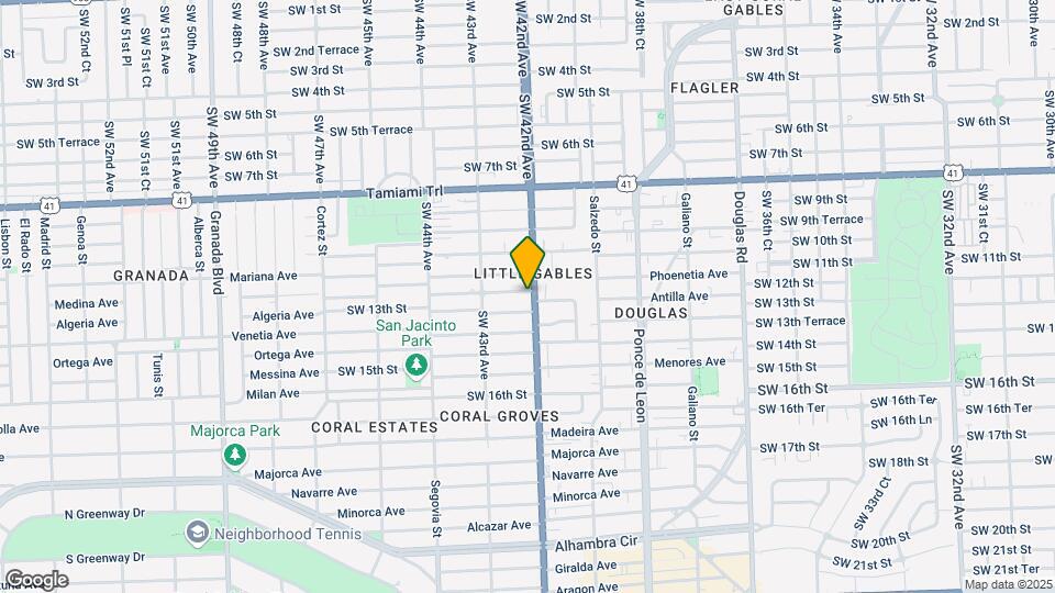 4200 SW 12th St Map and Location Details