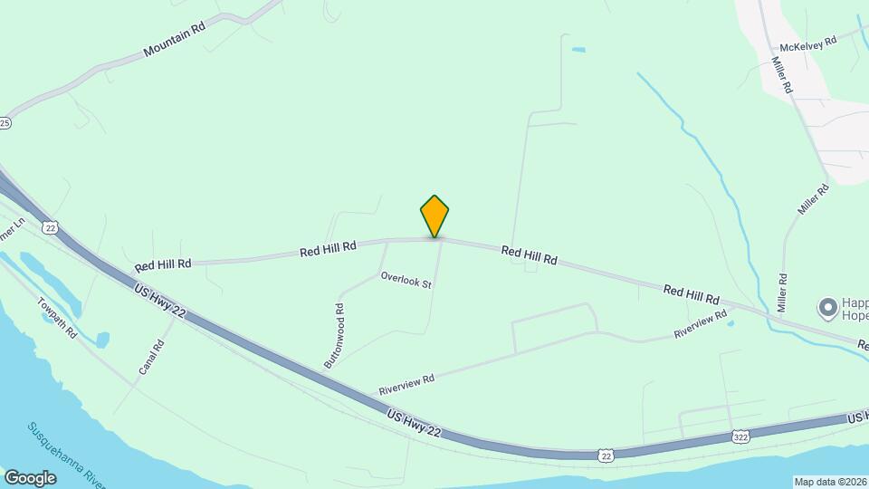 1322 Red Hill Rd Map and Location Details