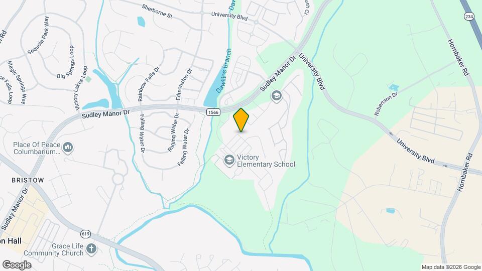 9257 Alvyn Lake Cir Mapa y Detalles de la Ubicación