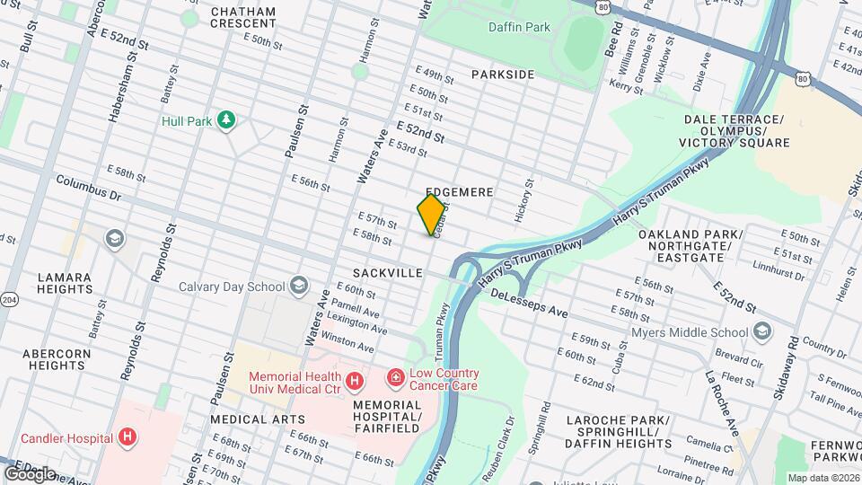 1319 E 57th St Map and Location Details
