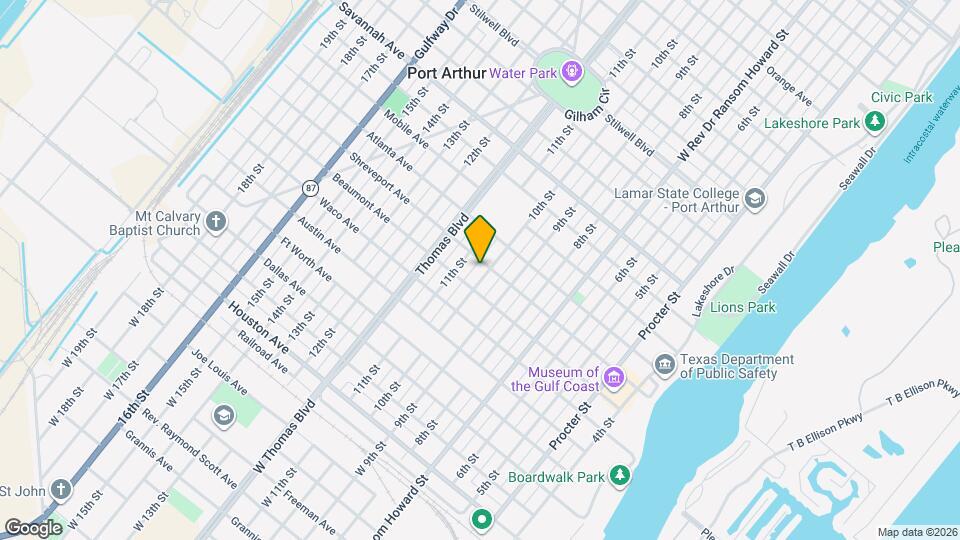 741 10th St Map and Location Details