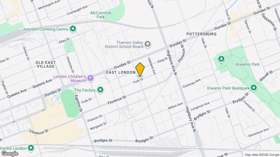 346 Ashland Ave Map and Location Details