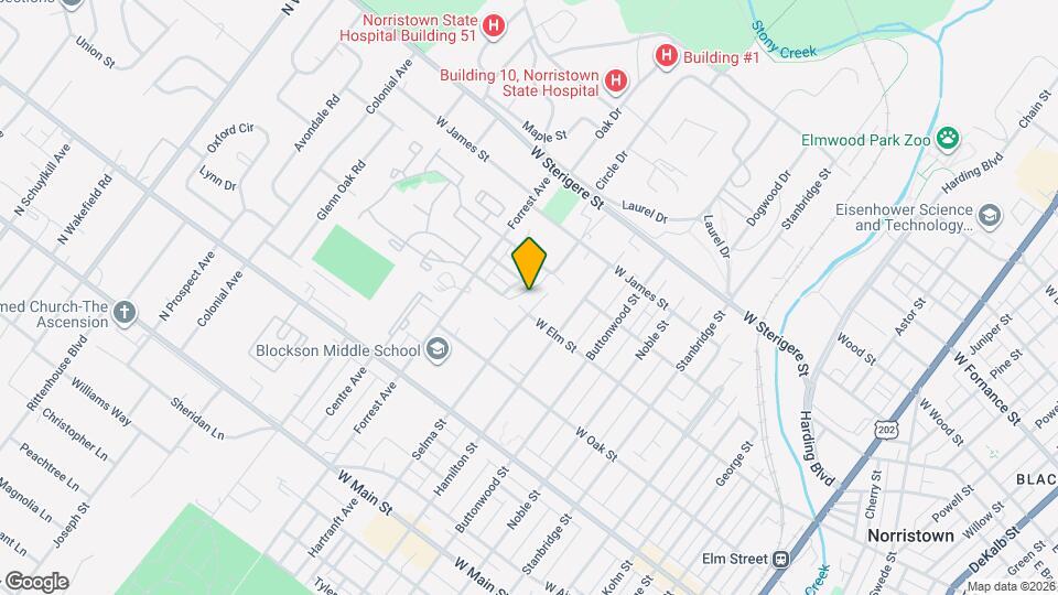 805 Selma St Map and Location Details