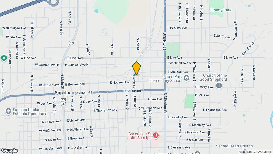 113 N Birch St Map and Location Details