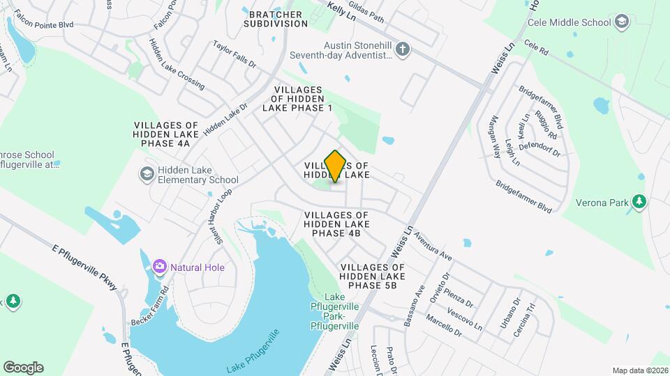 4332 Hidden Park Dr Map and Location Details