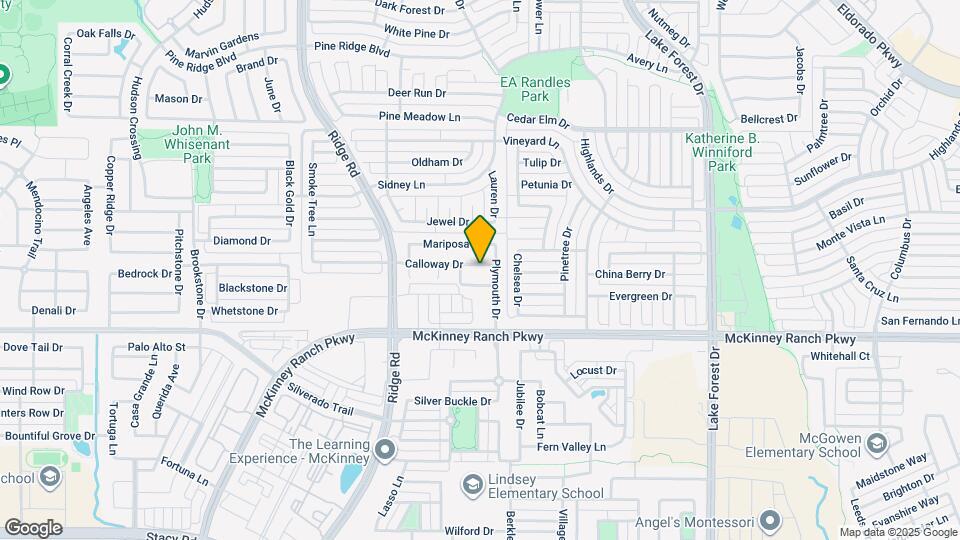 5713 Calloway Dr Map and Location Details