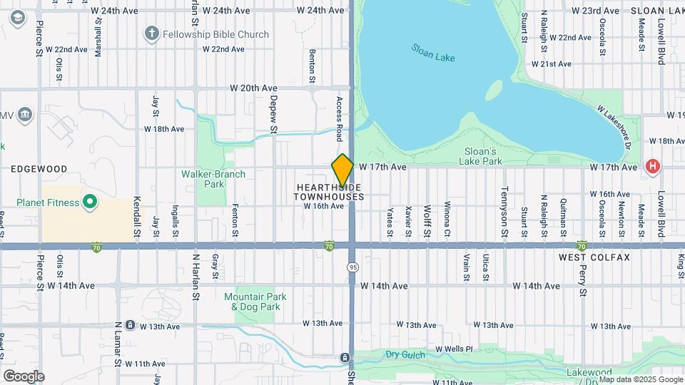 Alta Sloans Lake Map and Location Details