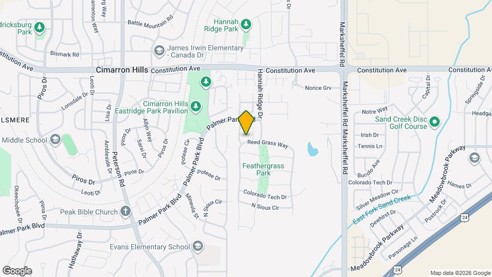 2315 Reed Grass Way Map and Location Details