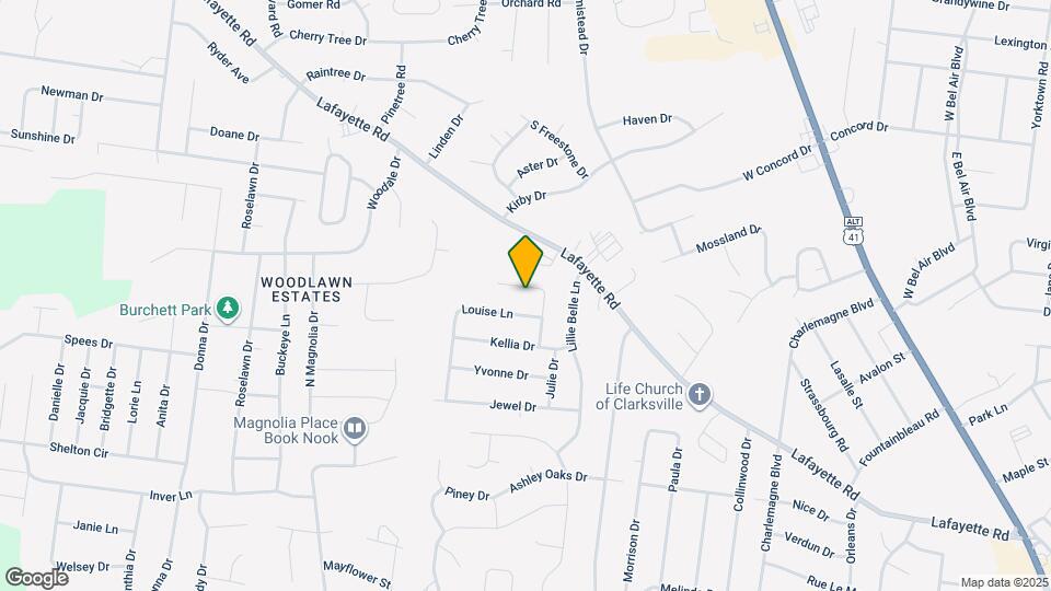 386 Elaine Dr Map and Location Details