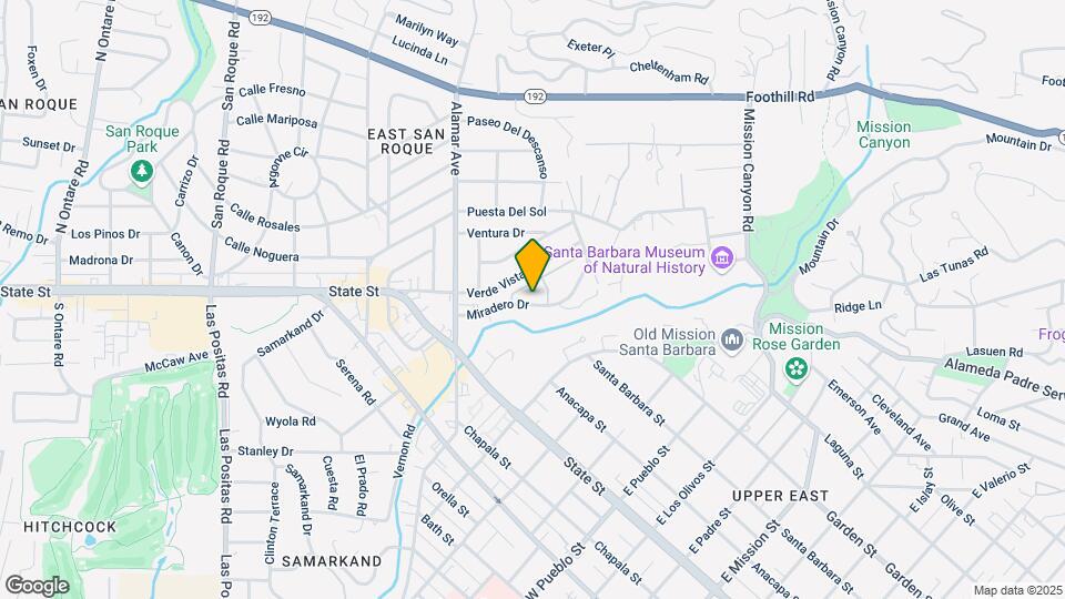 2818 Miradero Dr Map and Location Details