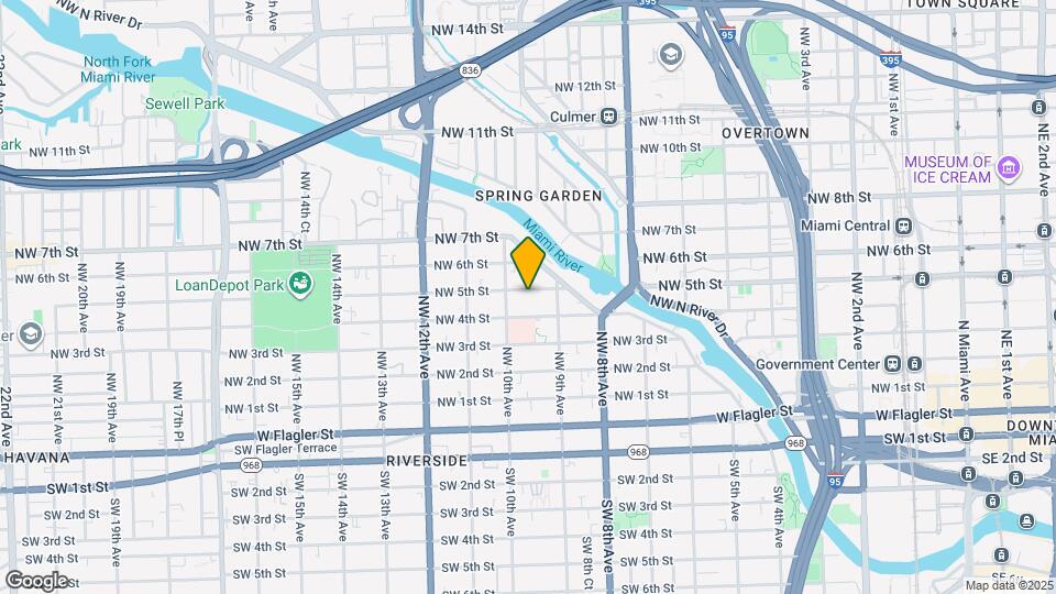 950 NW 5th St Map and Location Details