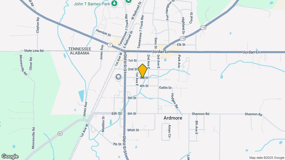 Ardmore Village Map and Location Details