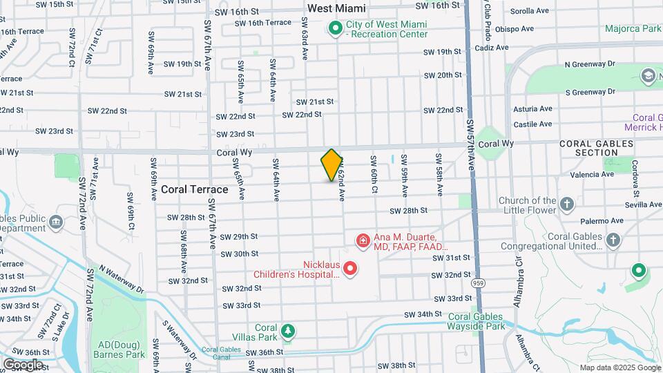 6236 SW 26th St Map and Location Details