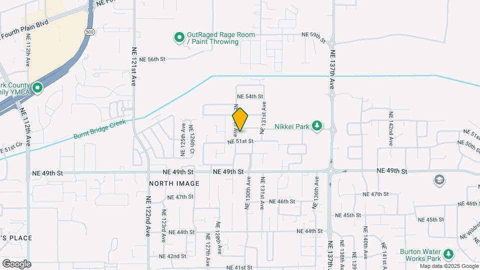 5107 NE 129th Ave Map and Location Details