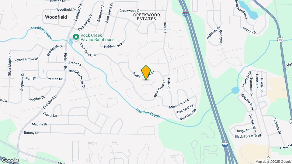 3364 Deerwood Ln Map and Location Details